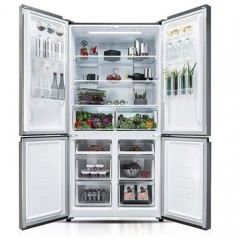 Davoline D4SS 608D IX Ψυγείο Ντουλάπα Total NoFrost Υ190.5xΠ91xΒ69εκ. Inox Davoline D4SS 608D IX Ψυγείο Ντουλάπα Total NoFrost Υ190.5xΠ91xΒ69εκ. Inox